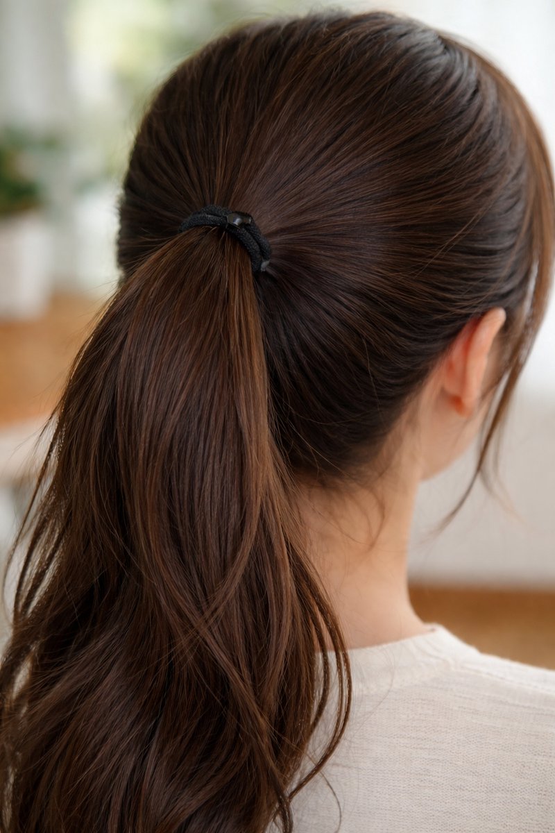 10 x Knekkie Haarelastiekjes met Kraaltje – Gevlochten Elastiek & Armband - Bruine Stijl — cadeau in Mode & Accessoires - foto 3