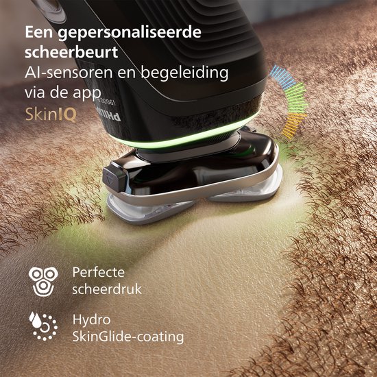 Philips Shaver i9000 Prestige Elektrisch Scheerapparaat Voor Mannen - Met Quick Clean Pod & Baardstyler- Zwart - XP9200/33