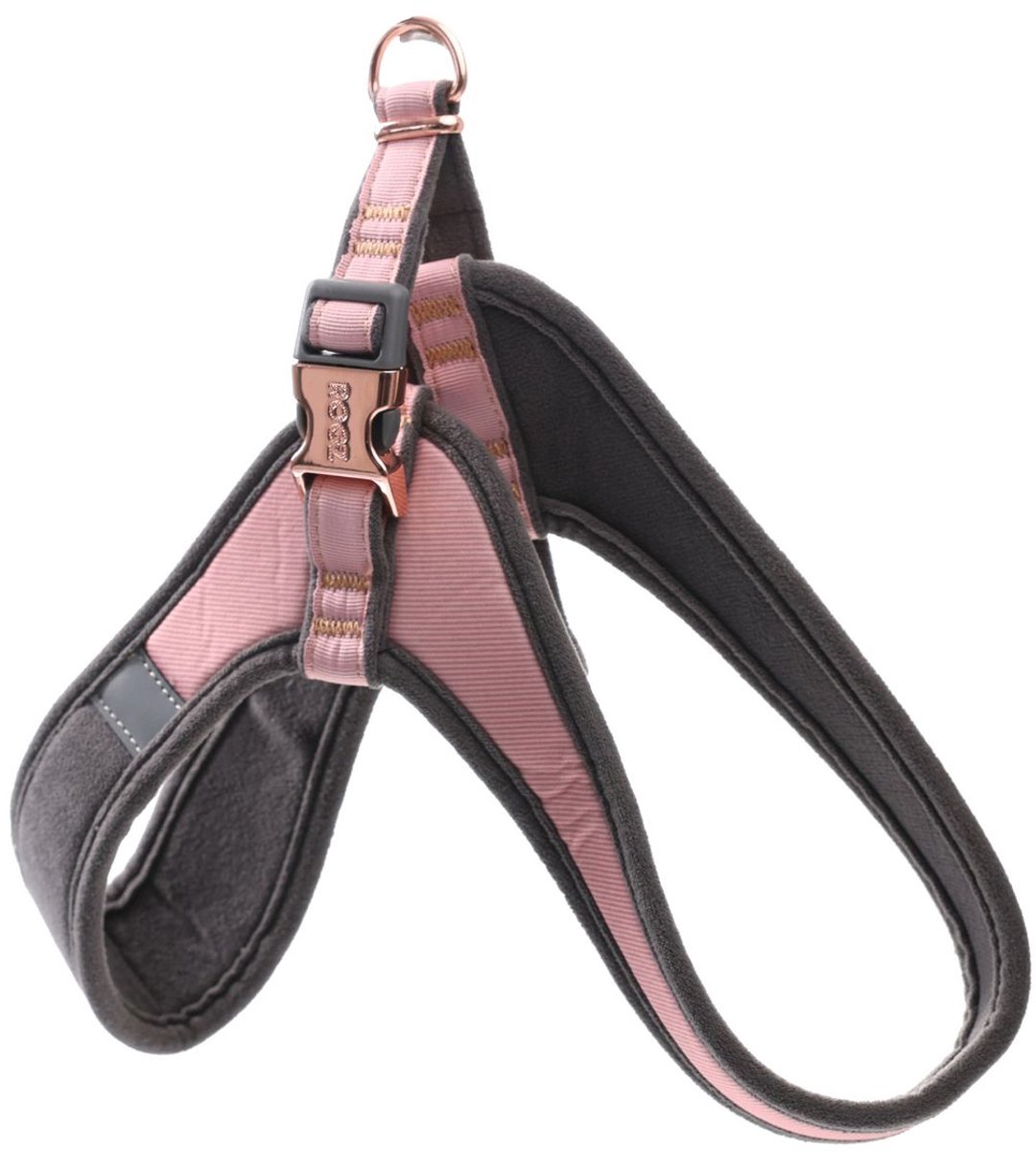Rogz Urban Fast Fit Tuig Roze Blos - Hondenharnas - Xl