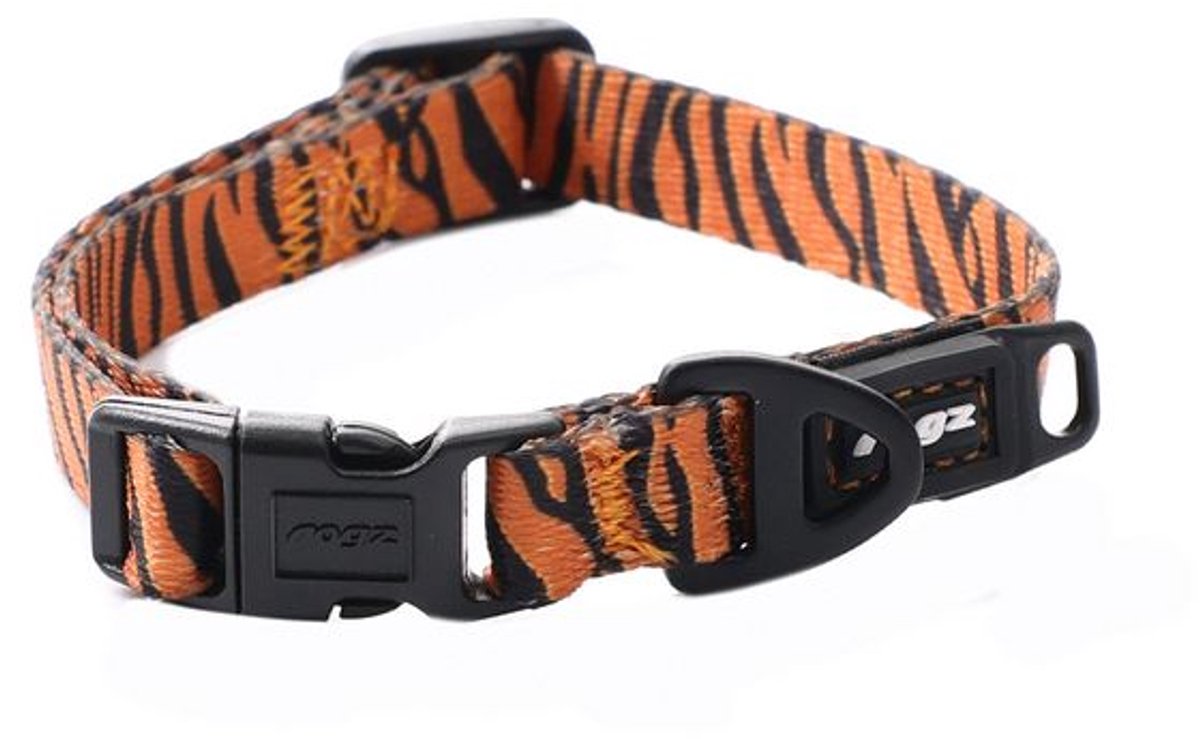 Rogz Fusion Halsband Tiger - Hondenhalsband - S