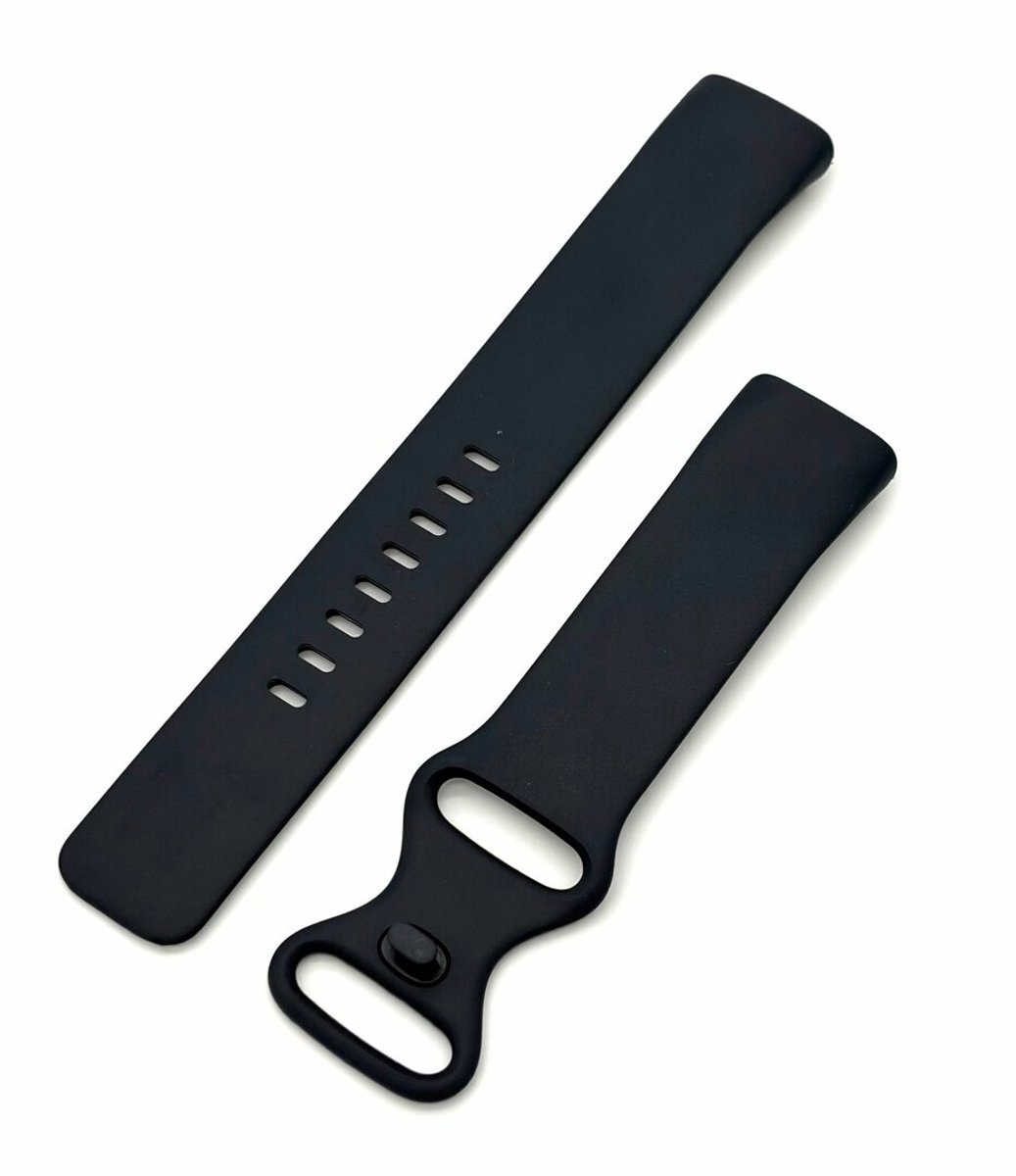 Geschikt voor Fitbit Charge 5 / 6 – Siliconen Bandje Maat L – Sport Horlogebandje – Donkerblauw