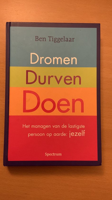 Dromen, durven, doen - cover