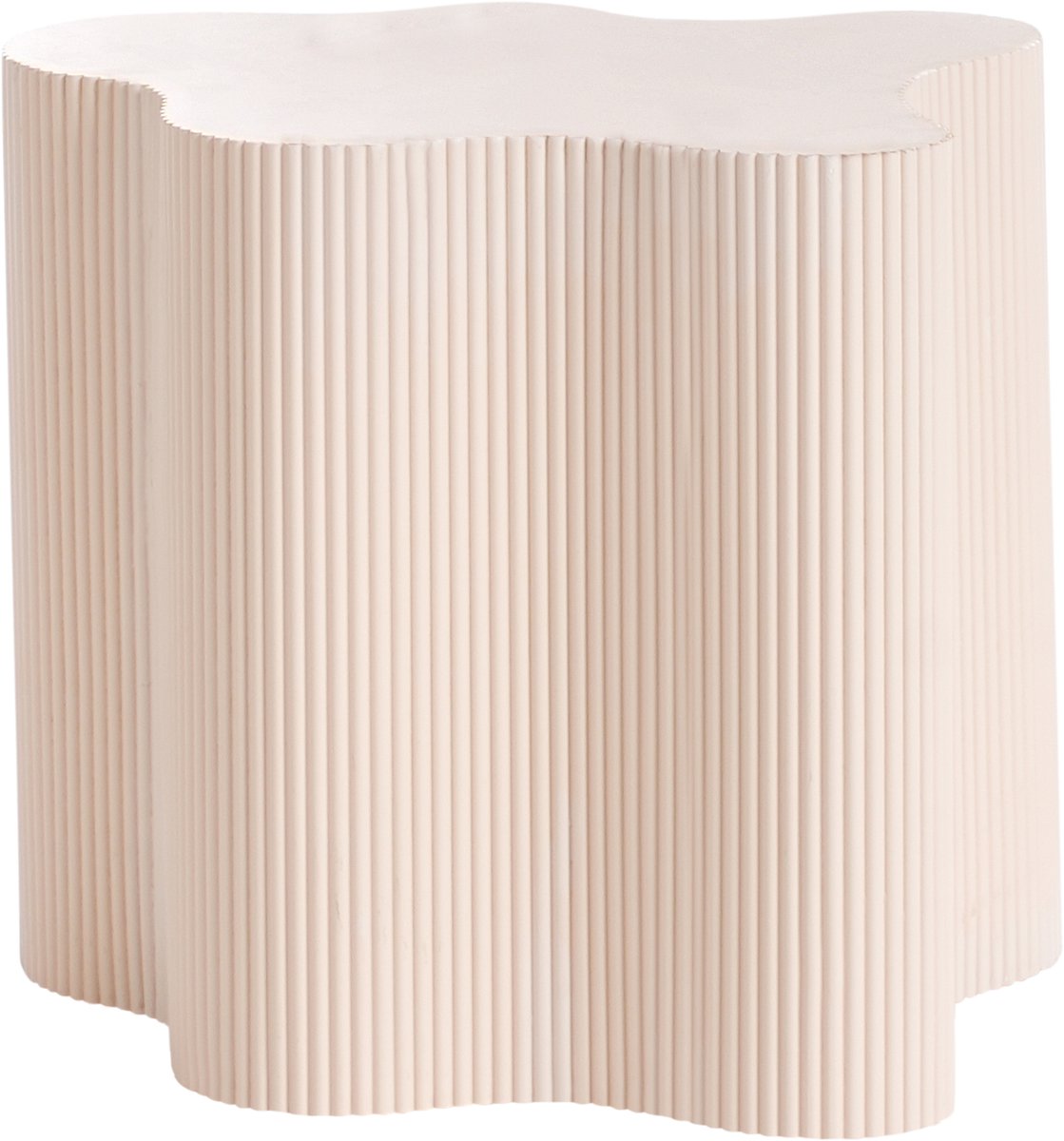 PERRY - Bijzettafel - Off-white - MDF