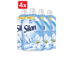 (4x) Silan Wasverzachter - Fresh Sky 2860ml - 130 Wasbeurten - Grootverpakking