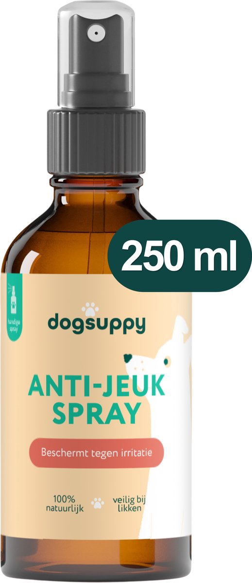 Bol.com Anti-jeuk Spray - Snelle en Lokale Verlichting bij Jeuk & Pootlikken - Voedt & Verzacht de Huid - Veilig bij Likken - Ve... aanbieding