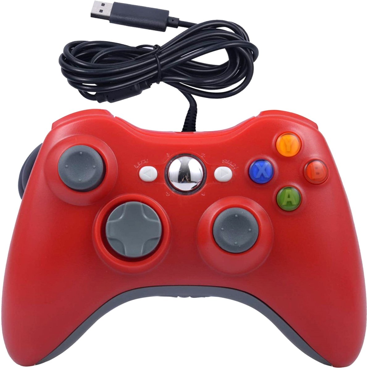 Aptel - Draadloze Gamepad - USB - Dual Shock - Xbox 360
