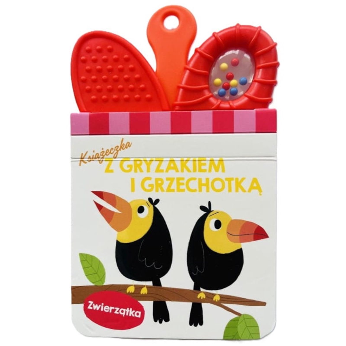 Ksiazeczka Z Gryzakiem I Grzechotka