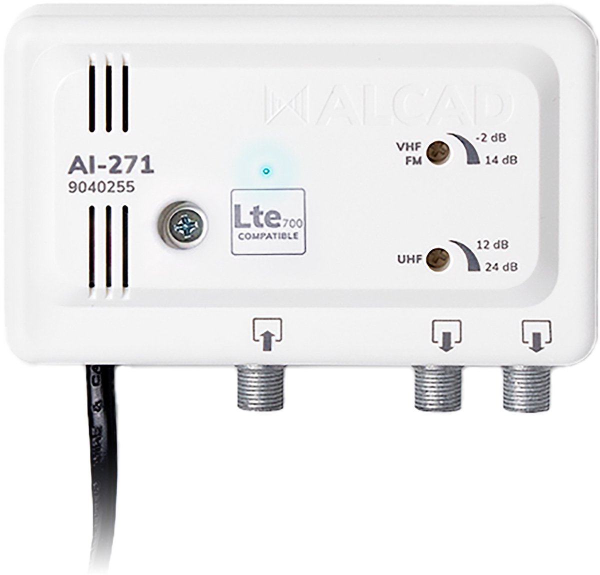 ALCAD AI-271 - Antenneversterker - Intern - 2 Uitgangen - LTE700 Filter