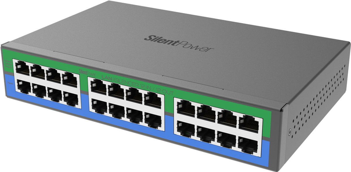 SilentPower LAN iSilencer 12-In / 12-Out
