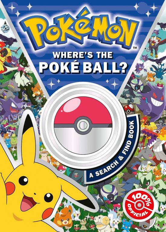 Pokémon Where’s the Poké Ball? A Search and Find Book - cover