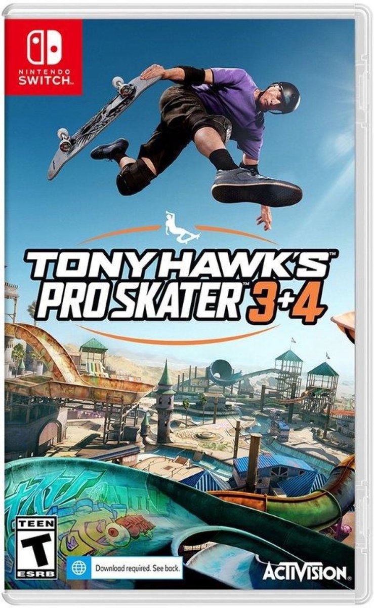 Activision Blizzard Tony Hawk's Pro Skater 3+4 Nintendo Switch Game
