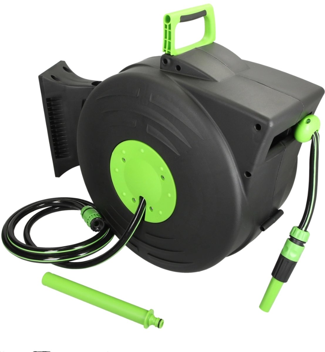 Budget - Wandslangbox - 20 meter slang - Automatisch systeem