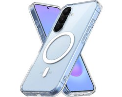 My Case Transparant Hoesje - Geschikt voor Samsung Galaxy A57 - Geschikt voor MagSafe - Slank - magnetisch - Shock proof