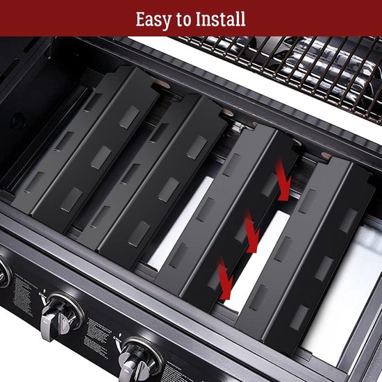 Sander Shop 4 roestvrijstalen grillbuisaccessoires Geschikt voor de meeste gasbarbecues. van sander-shop — afbeelding 3