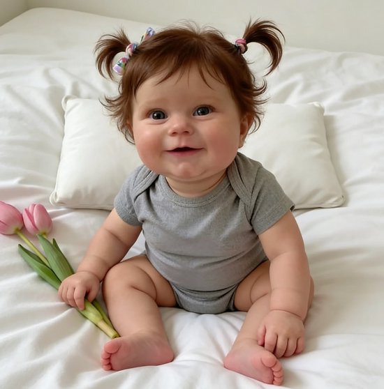 Lonian Reborn Baby Dolls Girls 48CM Slapende pasgeboren