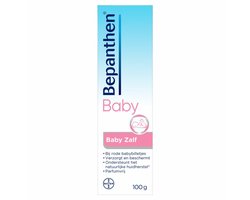 ​Bepanthen Baby Zalf 100 gram | Beschermt en Verzorgt Rode Babybilletjes | Ondersteunt Natuurlijk Huidherstel | Vrij van Parfum en Conserveermiddelen ​