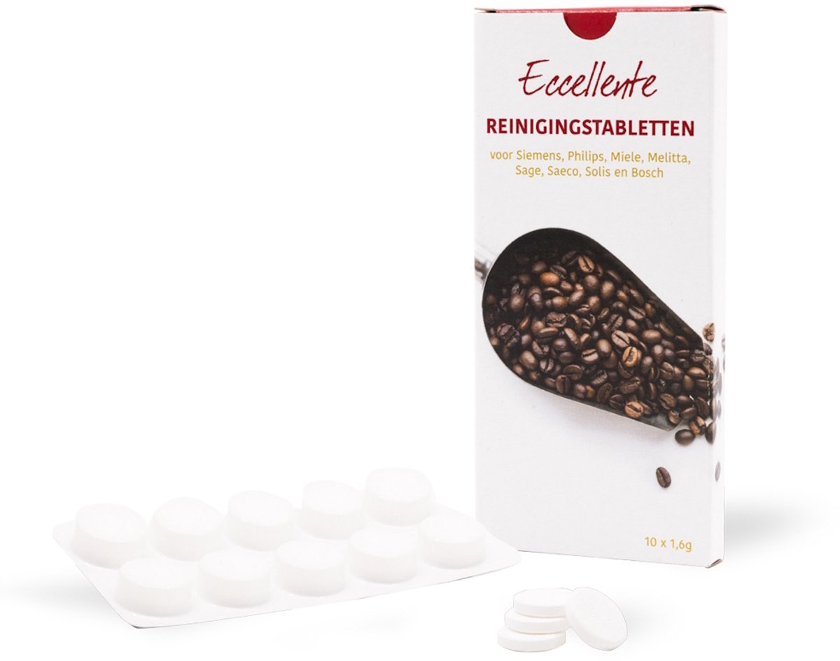 Eccellente Onderhoudspakket geschikt voor Siemens EQ koffiemachines – alternatief voor TZ80004A | 00312441 – Reinigingstabletten, Ontkalker, Waterfilter & Borstel — afbeelding 5