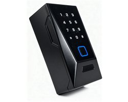 Earkings Smart Sleutelkluis met Vingerafdruk & IC Keycard - Sleutelkastje met Code voor Buiten en Binnen - IPX6 Waterdicht - Kluisje met Cijferslot