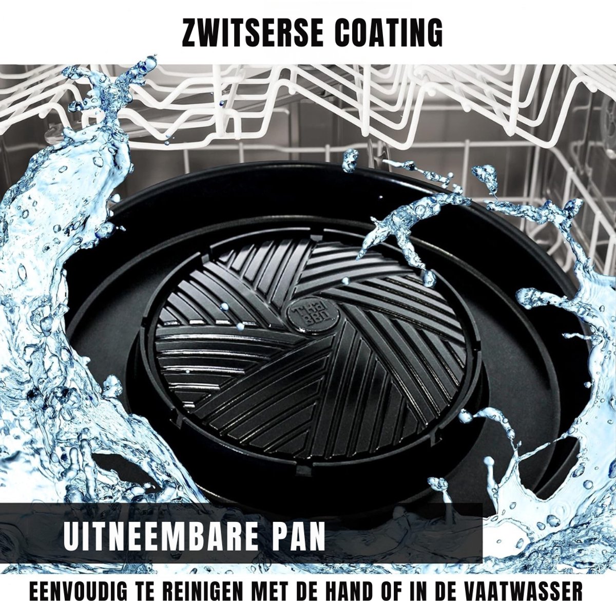 RONN® Hotpot Electrisch - Hotpot - Zwart - ‎ 17cm x 13cm x 5cm; 3.8 kg