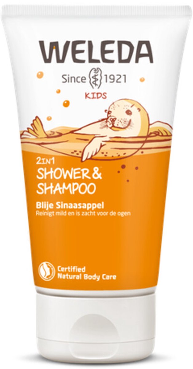 WELEDA - 2in1 Shampoo & Body Wash - Kids - 150ml - Blije Sinaasappel - 100% natuurlijk van WELEDA — afbeelding 5