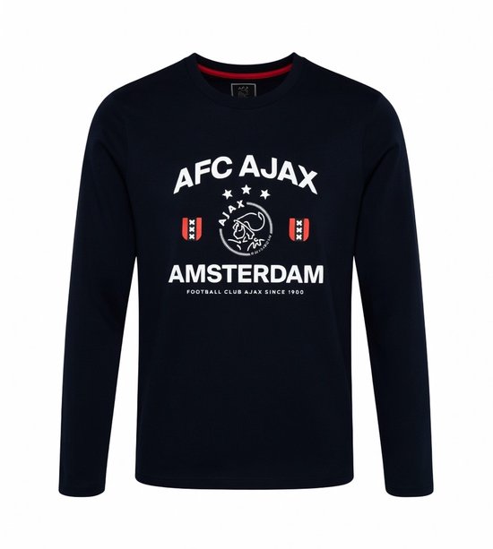 AFC Ajax Amsterdam - Sweater - Maat 104/110 - Donkerblauw - Kinderen