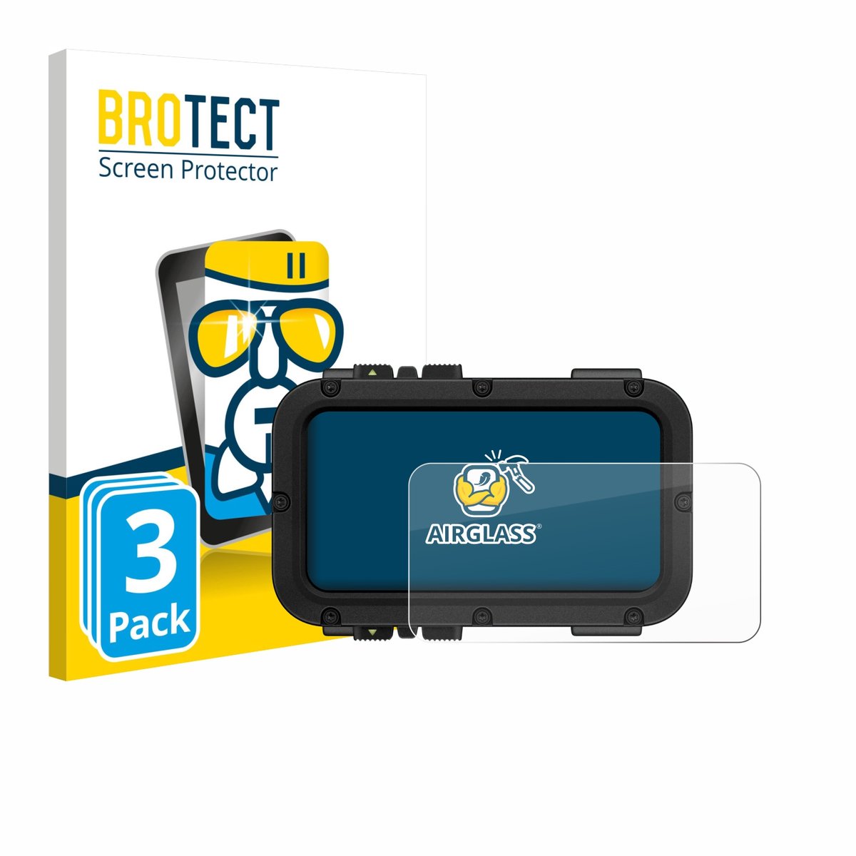 Screenprotector 3 Stuks voor Suunto Nautic Beschermglas transparant