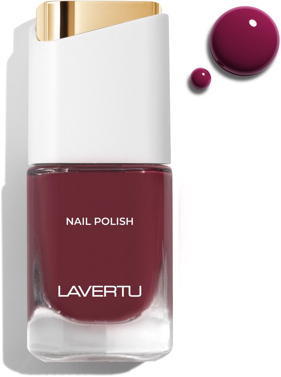 LAVERTU Nagellak Nature – 34 Metanoia Rose - Langhoudende Vegan Nagellak met Natuurlijke Glans – Sneldrogend & Verzorgend – 10 ml