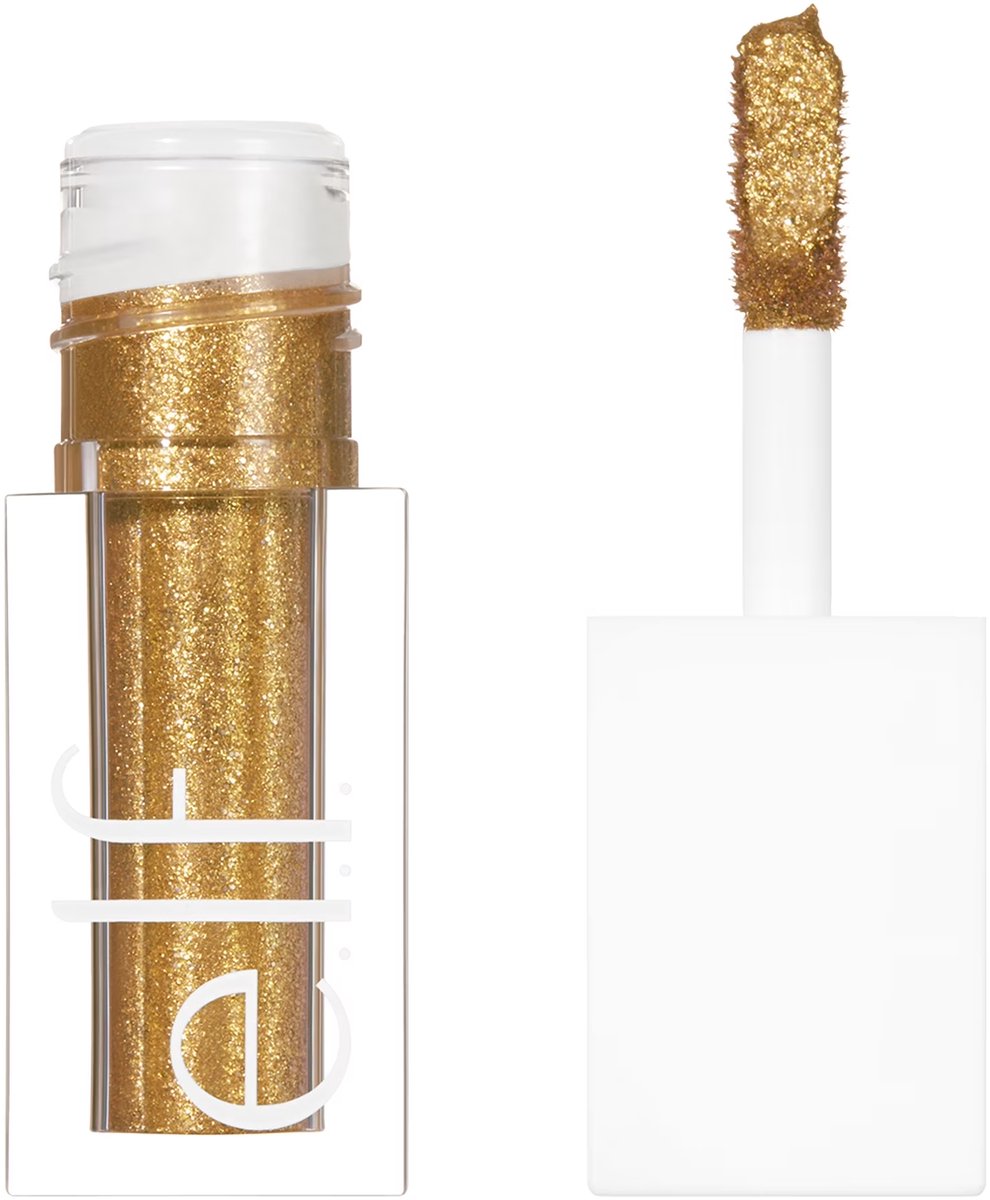 e.l.f. Liquid Glitter Eyeshadow - Glitter Oogschaduw - 24-Karat Gold - 3 ml