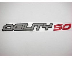 sticker Kymco origineel woord (agility 50) dik agility 86202-ldc8-e90-t01