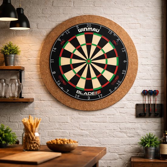 Kurk24 - Dartbord achterwand - Rond 80 cm — afbeelding 4