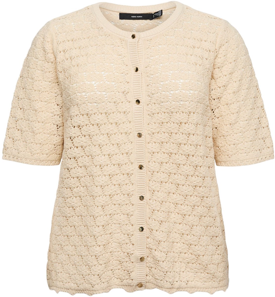 Vero Moda Curve Vest VMCKORA Gebreid vest
