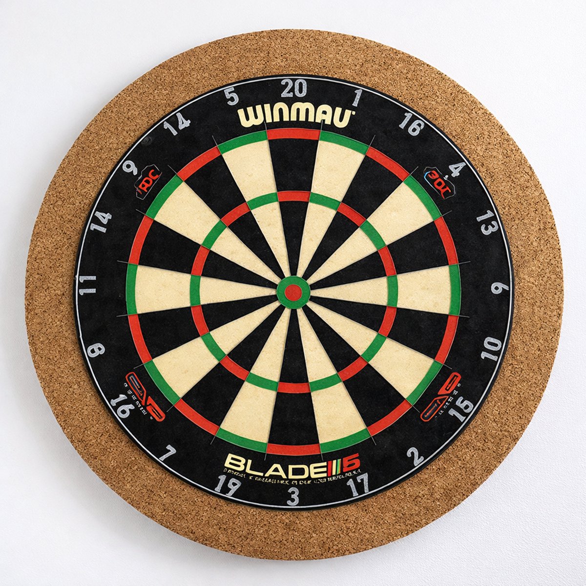 Kurk24 - Dartbord achterwand - Rond 80 cm