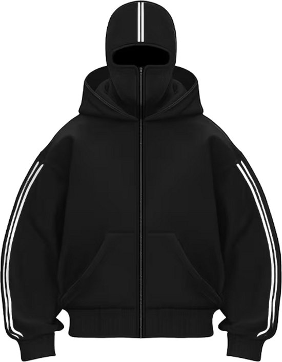 RUQOOAE Herenjassen Hus.q_Varna Capuchontrui Fleece Casual