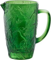 J-Line Carafe Oiseaux - verre - vert