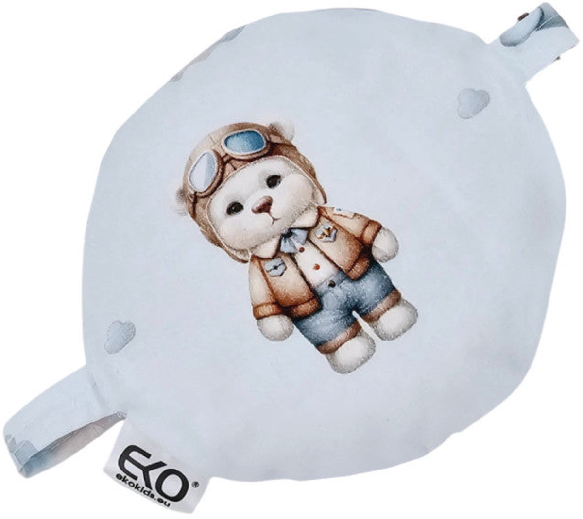 Cherry pit heat pack 15 x 15 cm PILOT BEAR