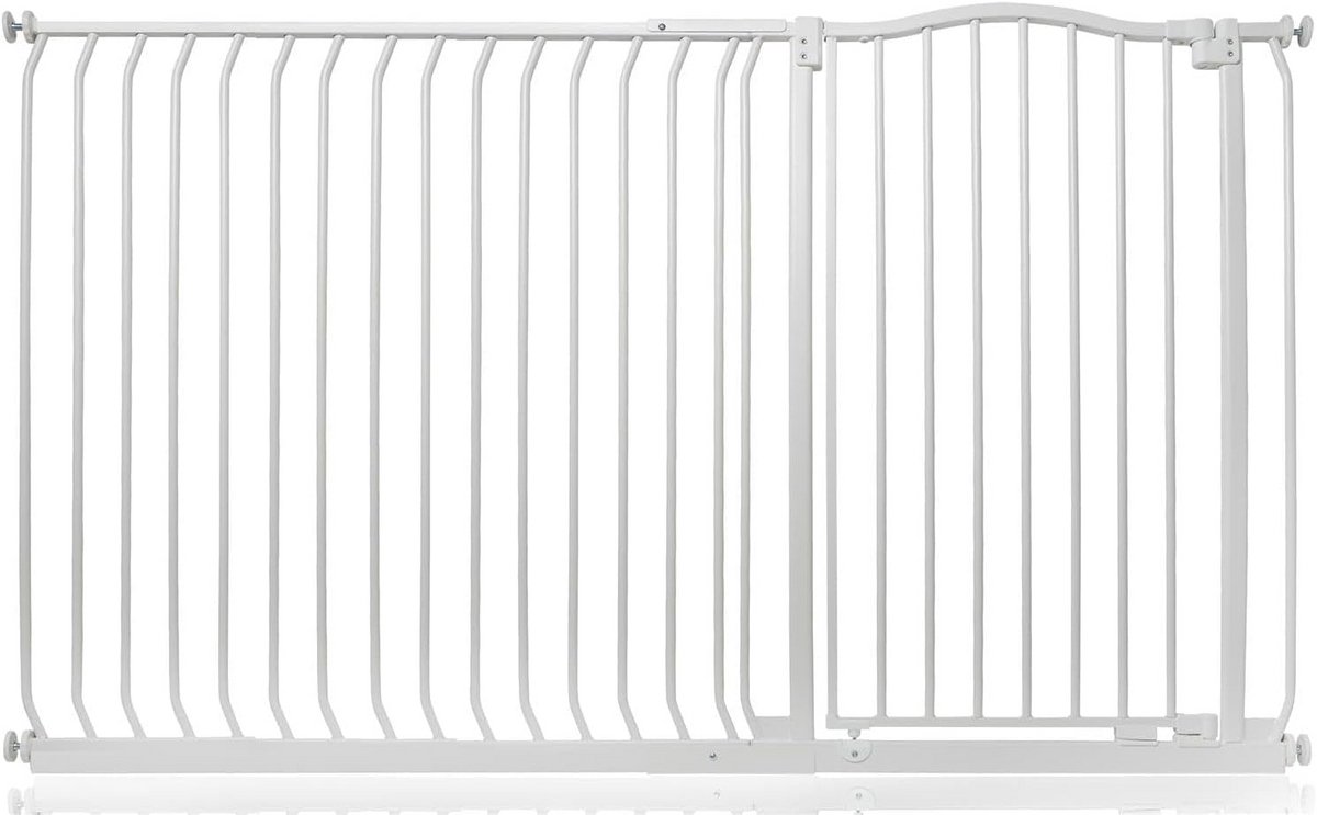 Extra Hoge Metalen Klemhek met Gebogen Top voor Trap en Deuropening 100cm Hoog