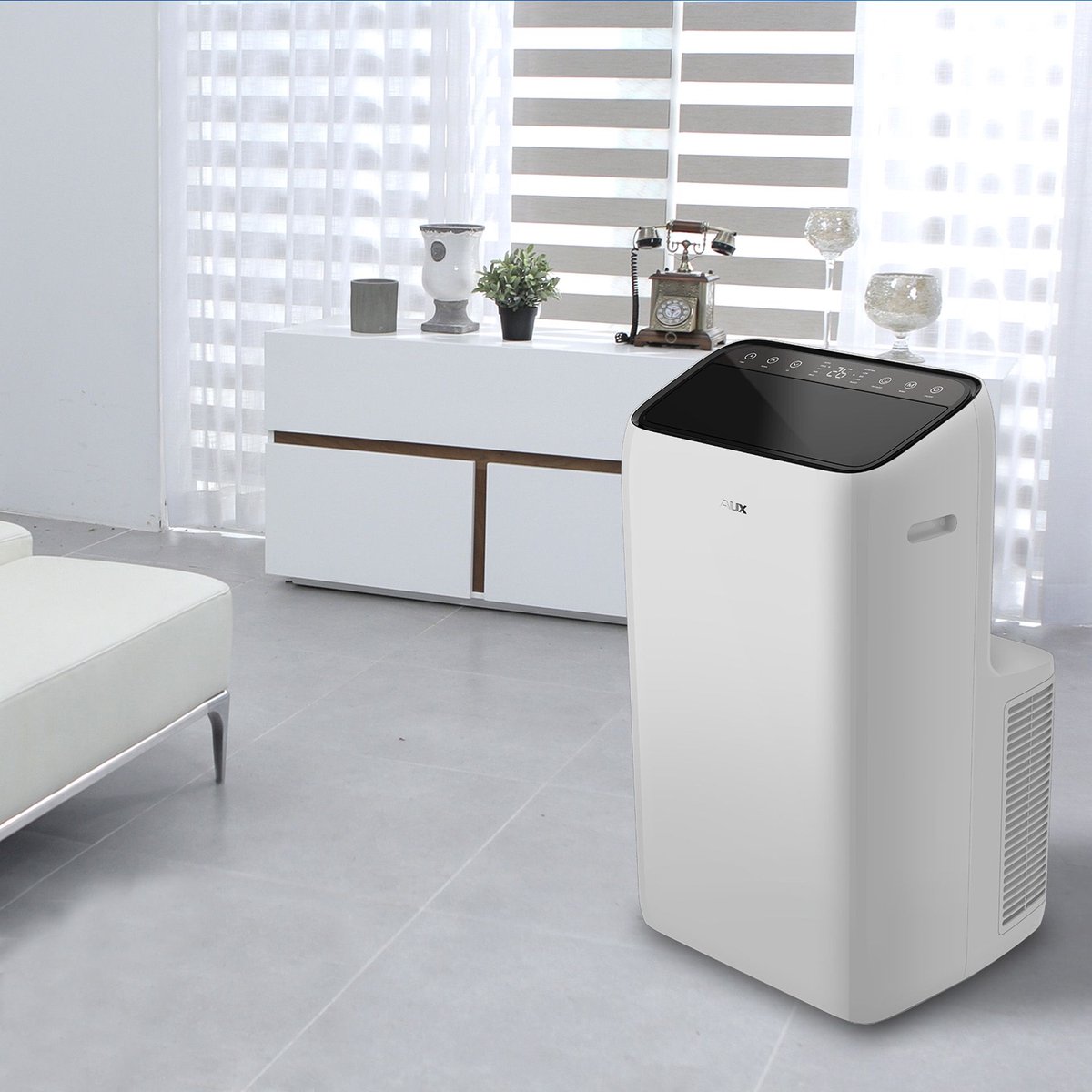 AUX Mobiele Airco 12000BTU met Wifi Functie