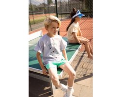 Sproet & Sprout Terry Sport Shorts Broeken Jongens - Mint - Maat 110