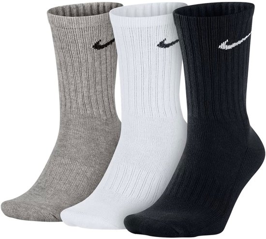 Nike Value Cotton Crew Sokken Unisex – Maat 42-46