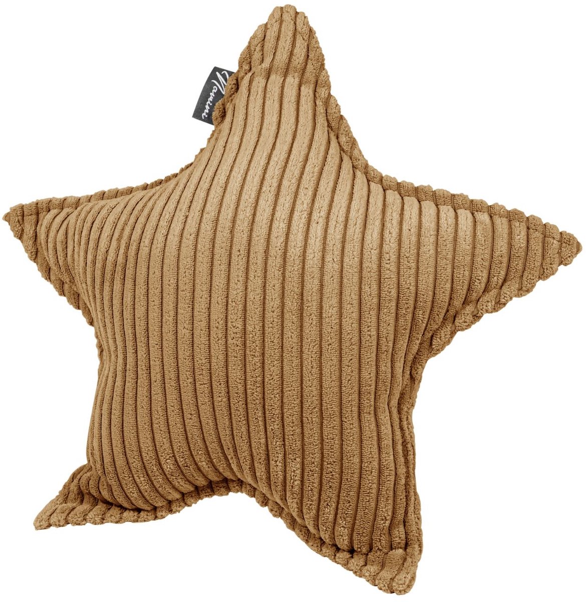 Namini Kussen | Kussentjes voor Kinderkamer & Woonkamer | Gevuld | Vloeistofafstotend | Volledig Uitwasbaar | Handgemaakt | Kussens | Sierkussen | Ster | Mosterdgeel | 40x40xcm