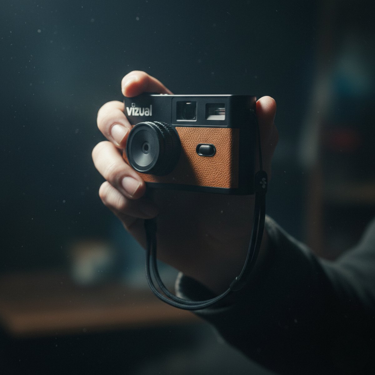 Vizual Retro Camera 12MP - 32GB SD kaart inbegrepen thumbnail 8