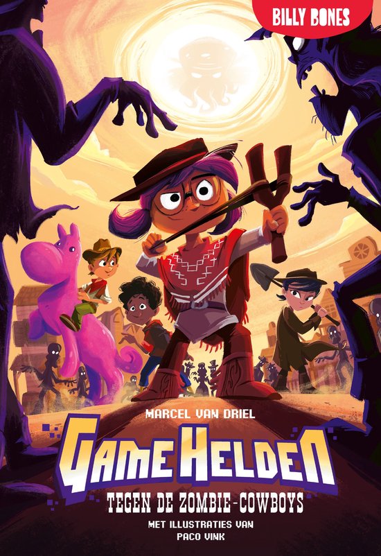 Game Helden 2 - Game Helden tegen de zombie-cowboys - cover