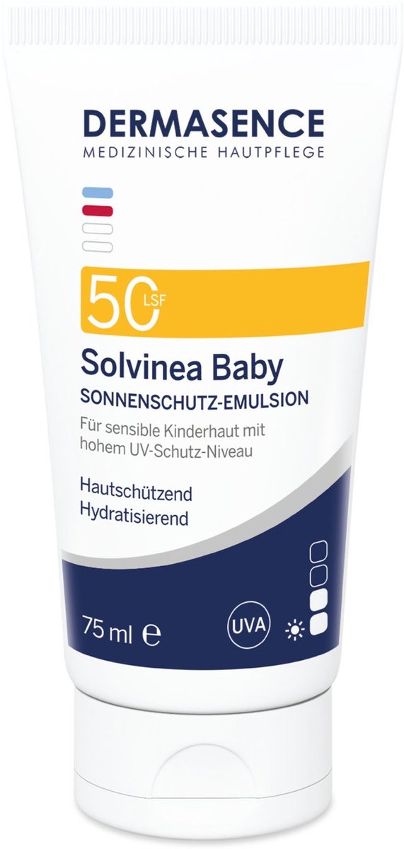 Dermasence Solvinea Baby LSF 50, 75 ml Creme van Merkloos — afbeelding 2