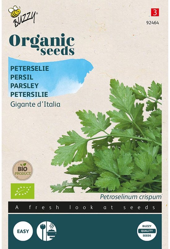 Buzzy Organic peterselie Gigante d’Italia – platte bio-peterselie