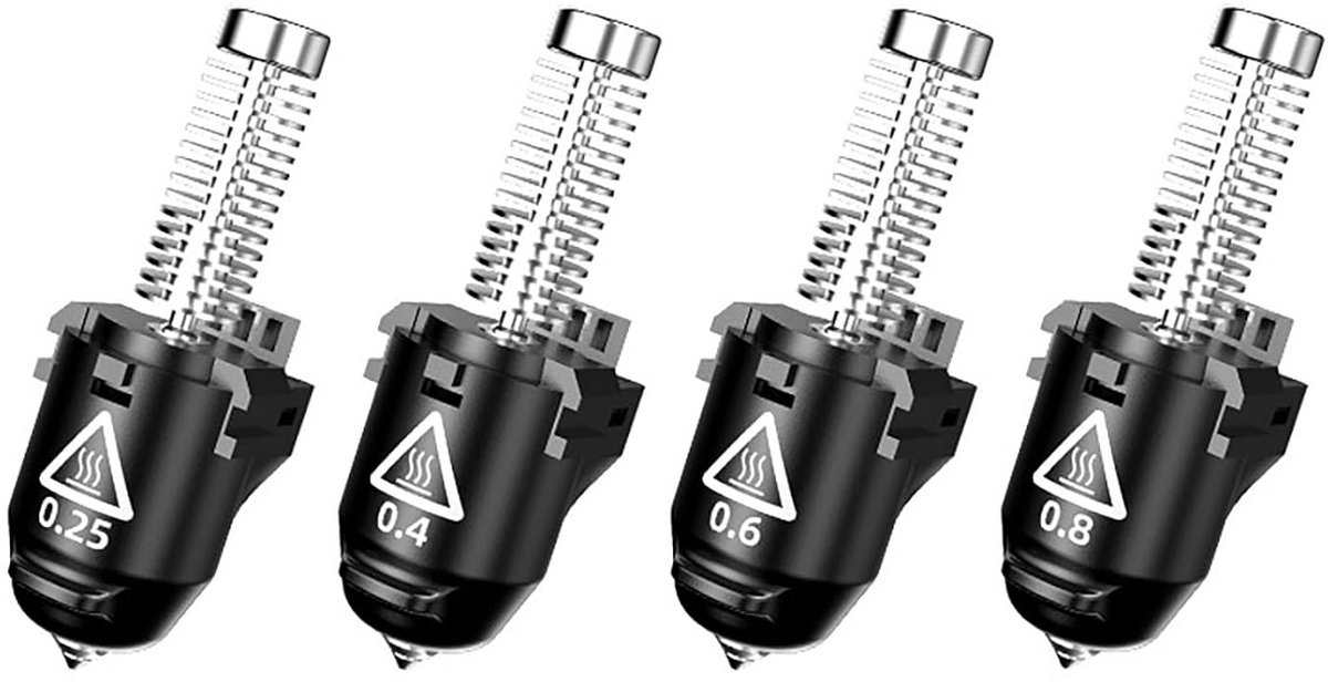 0.25mm Hogesnelheid 3D Printer Nozzle voor 280℃ Hotend - Geschikt voor Snellere Prints
