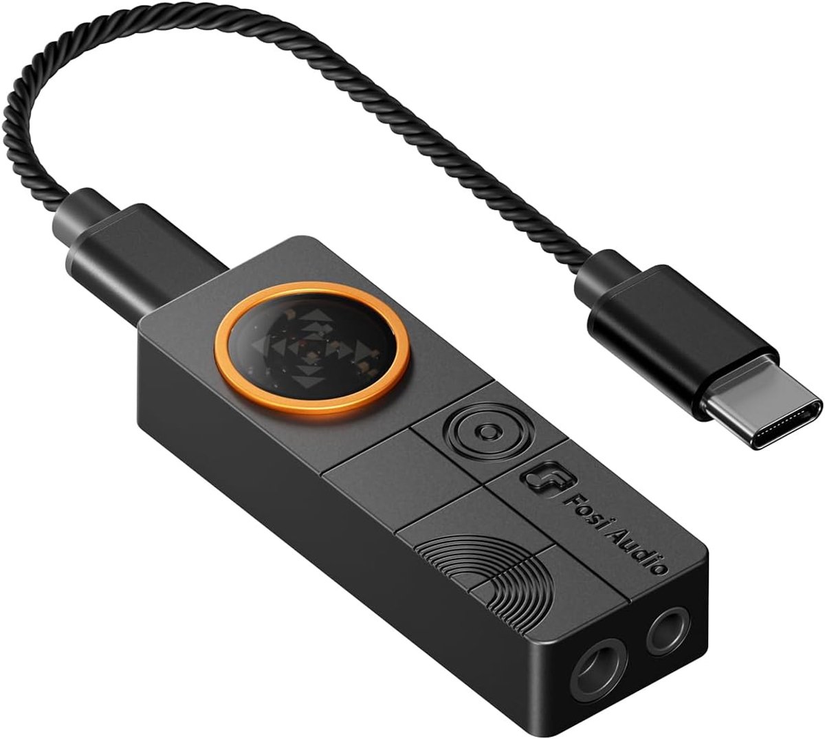 Fosi Audio DS3 DAC – Hi-Res USB DAC & Hoofdtelefoonversterker – Zwart – Compact & Krachtig