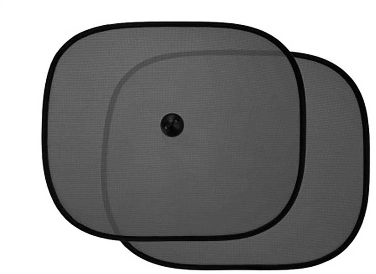 AKUKU - Autozonnescherm - Multicolor 36 x 44 cm 2 stuks polyester - Zonnescherm - Autoaccessoire - Zonwering - Raamdecoratie - Zonbescherming