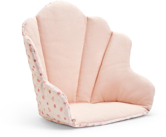 Elodie GRACE kinderstoel kussen - Eetstoel kussen - Kinderstoel bekleding - Kinderstoel - Omkeerbaar zitkussen eetstoel - Petit River Rose — afbeelding 3