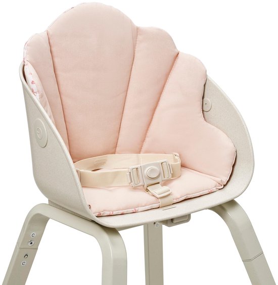 Elodie GRACE kinderstoel kussen - Eetstoel kussen - Kinderstoel bekleding - Kinderstoel - Omkeerbaar zitkussen eetstoel - Petit River Rose — afbeelding 5