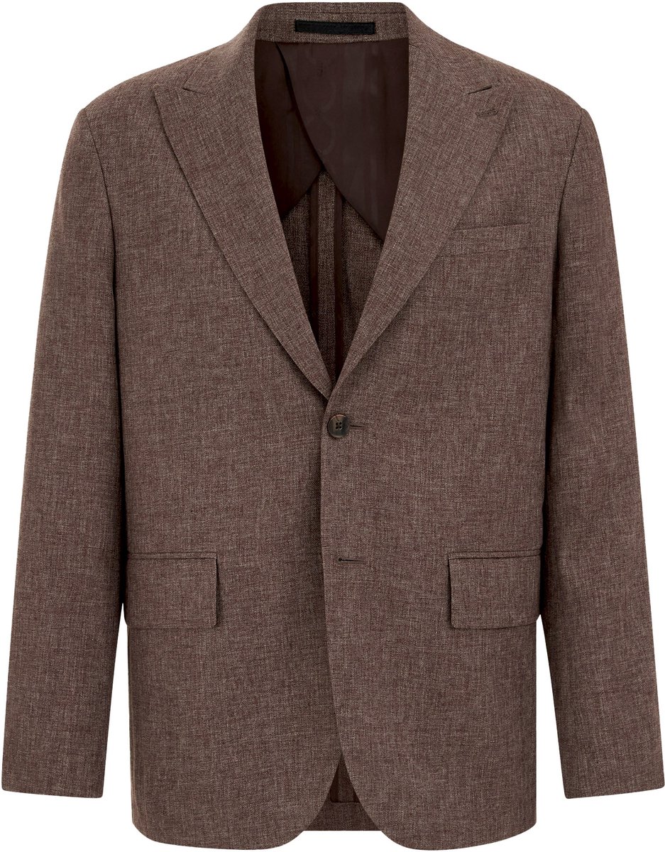 Van Gils Heren regular fit blazer van linnenmix